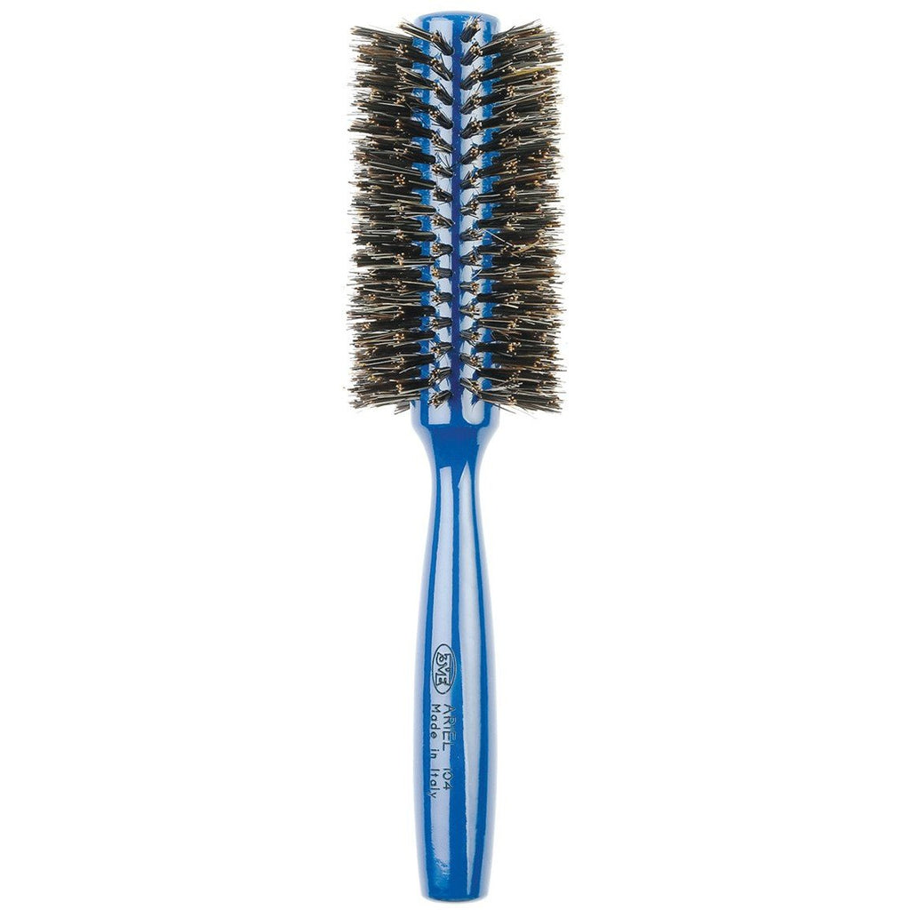 Ariel Blue Italian  Round Hair Brushes- Creative Professional Hair Tools