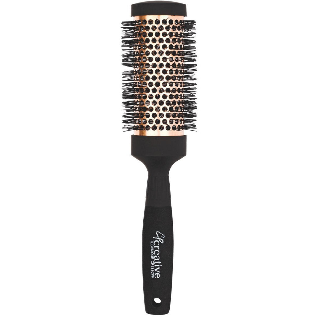 Copper Ion Round Hair Brush - Creative Professional Hair Tools
