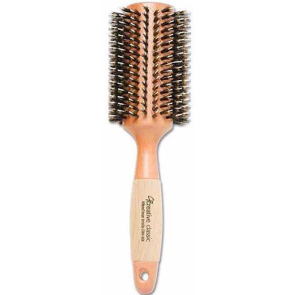 Eco-Friendly Mixed Bristle Round Hair Brush - Creative Professional Hair Tools