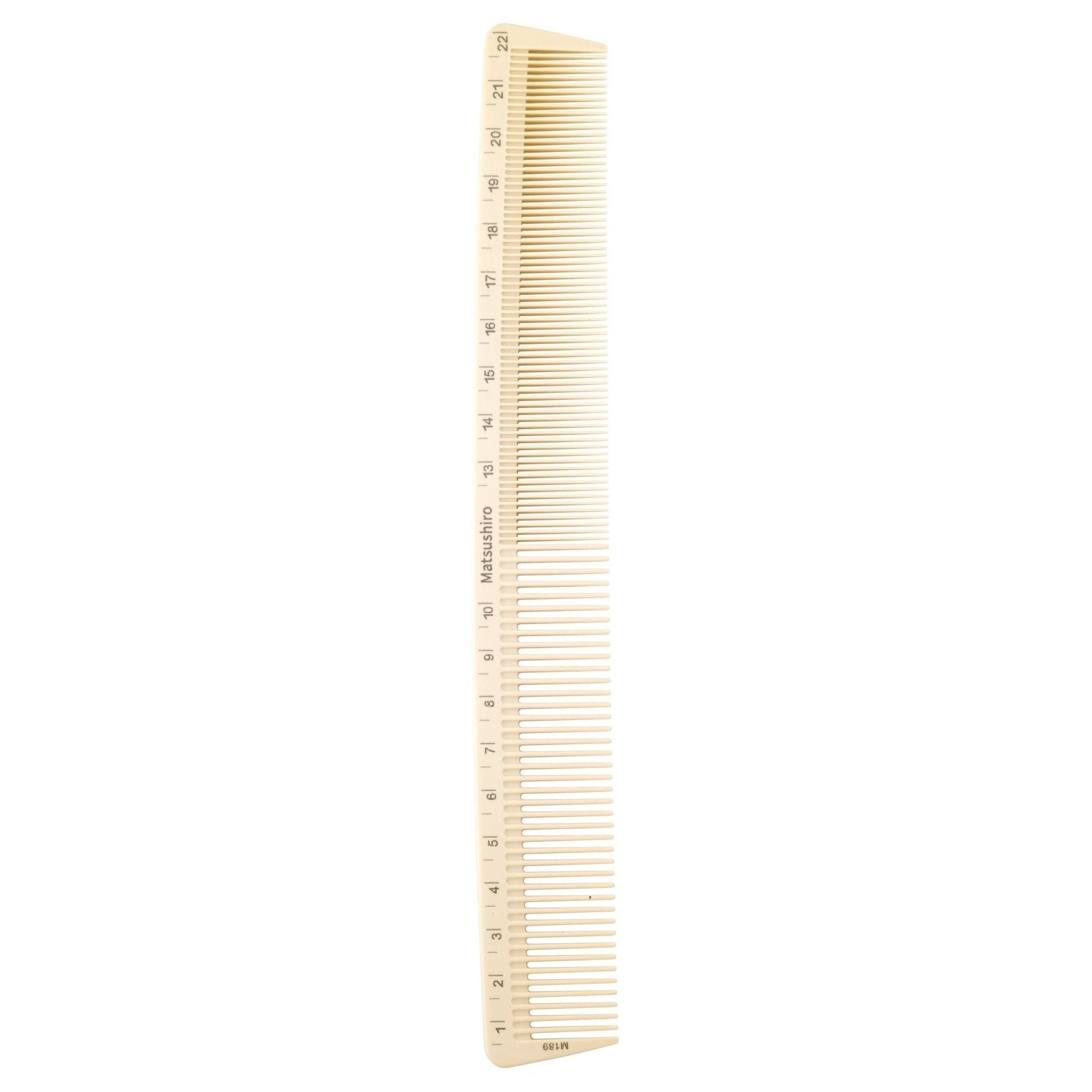 Comb With Numbers Cutting Carbon Comb - 9