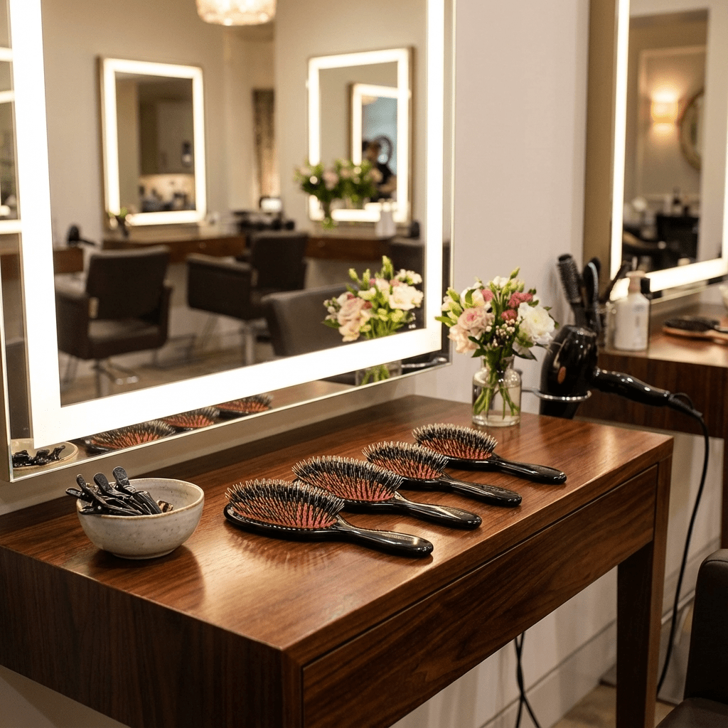 Classic Signature Paddle Boar Bristle Hair Brush - Creative Pro Hair Tools