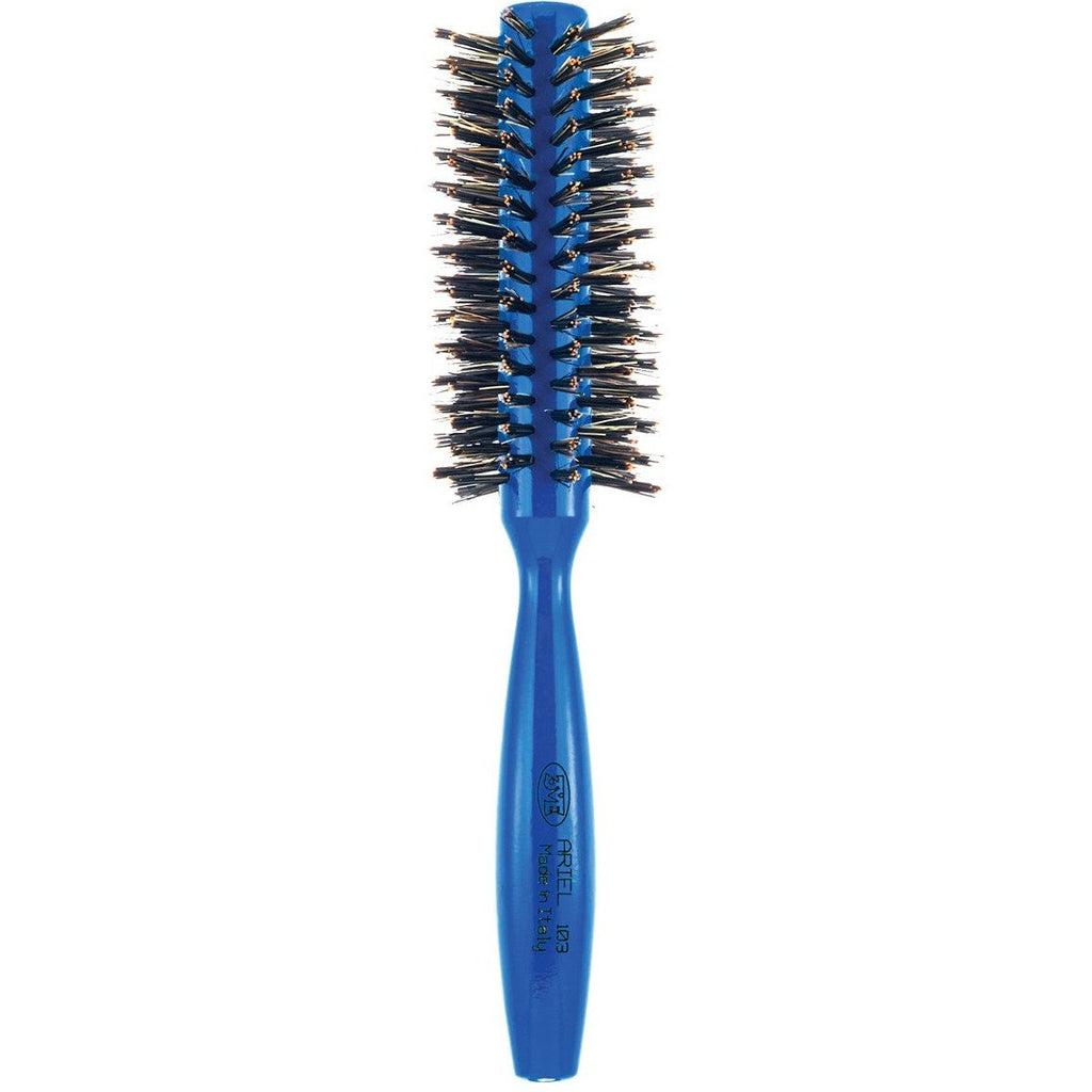 Ariel Blue Round Hair Brushes - Creative Professional Hair Tools