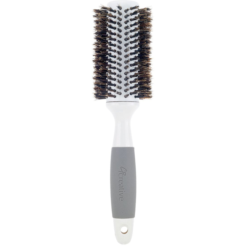 Solid Barrel Ceramic Round Hair Brush for Thick Hair - Creative Professional Hair Tools