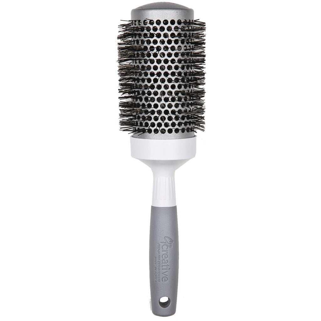 Pro Silver Nano and Ion Bristle Hair Brush- Creative Professional Hair Tools