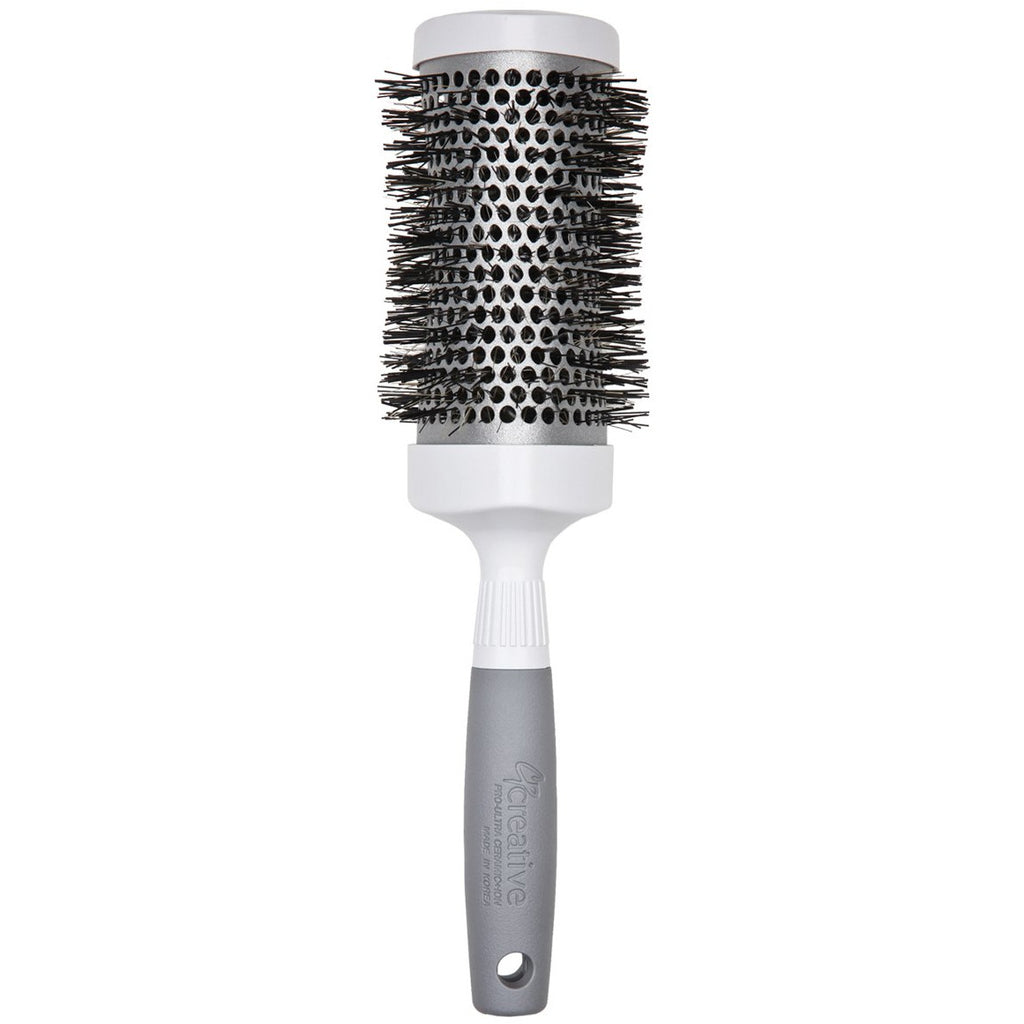 T-Curve Hair Brush Silver Nano Ionic- Creative Professional Hair Tools