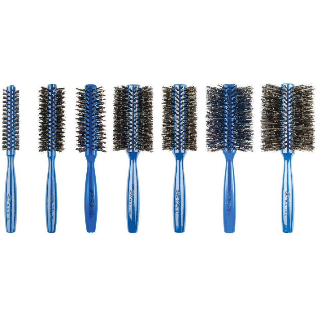 Ariel Blue  Italian Round Hair Brushes - Creative Professional Hair Tools