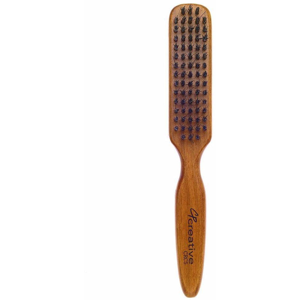 Eco-Friendly Mens Hair Brush Styler With Birchwood & Boar Bristles - Creative Professional Hair Tools