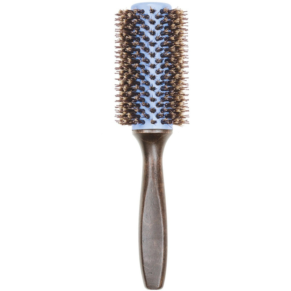 Maxx Wood and Ceramic Round Hair Brush - Creative Professional Hair Tools