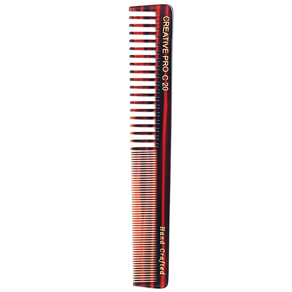 C20 7.5 Inch Tortoise Comb - Creative Professional Hair Tools