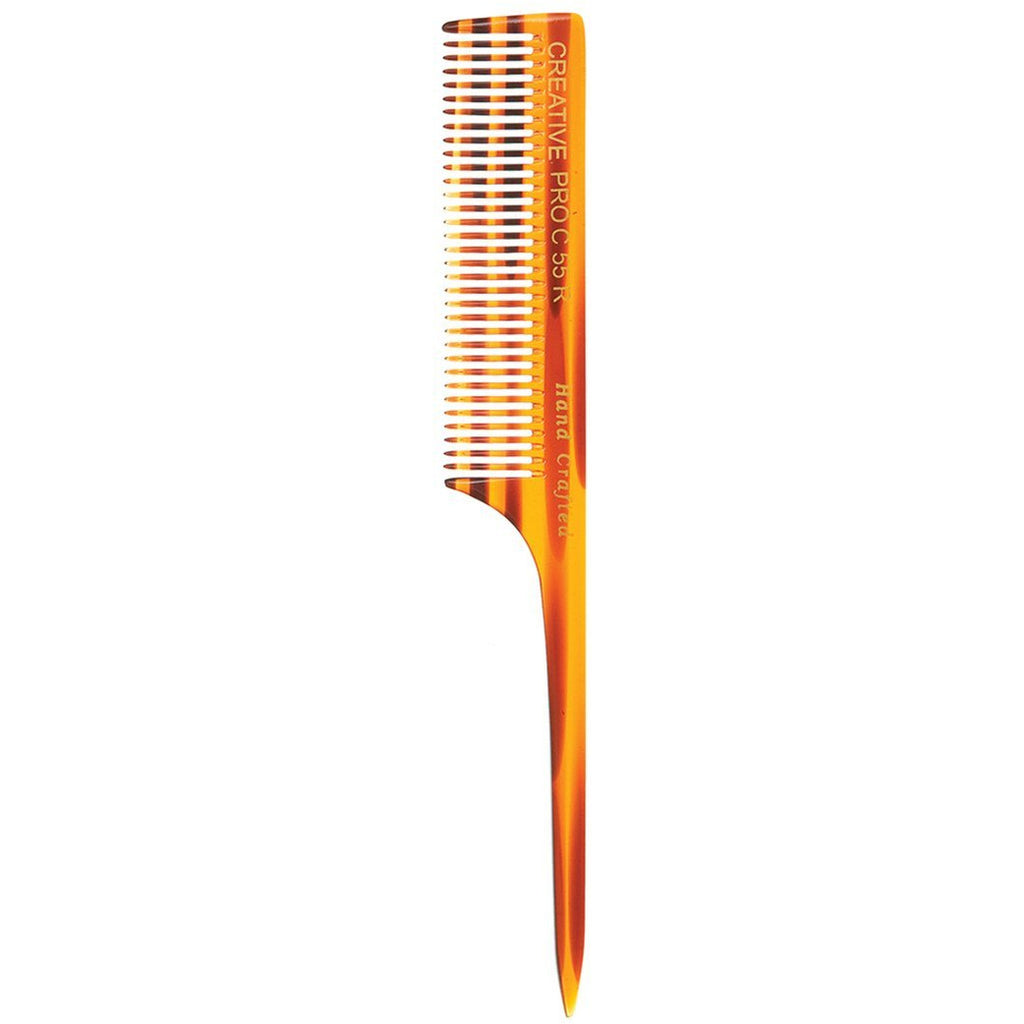Rat Tail Tortoise Comb - 8.5 Inch - Creative Professional Hair Tools