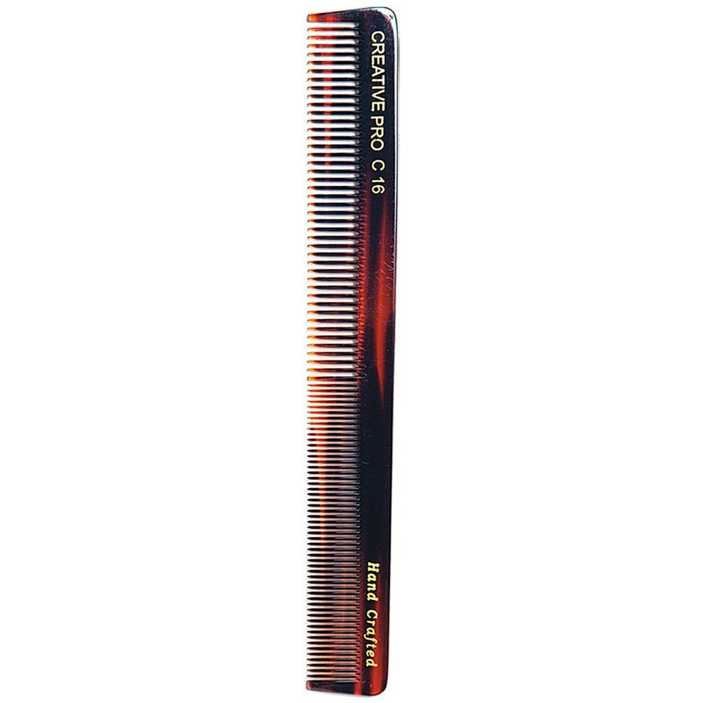 Tortoise 8 Inch Styling & Cutting Comb - Creative Professional Hair Tools