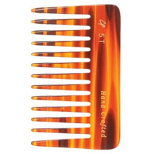 Wide Tooth 4 inch Tortoise Comb - Creative Professional Hair Tools
