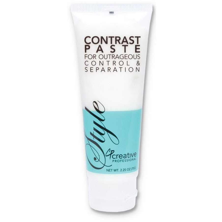 Contrast Paste -Strong Hold Texturizing Paste 2.5oz - Creative Professional Hair Tools